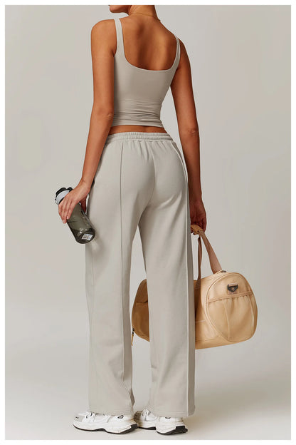 Sports Bra Square Neck Top